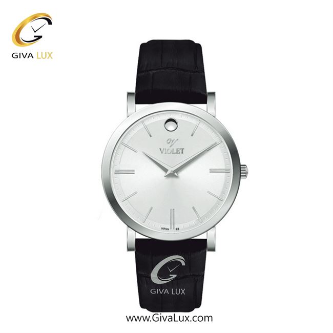 ساعت مچی اورجینال زنانه ویولت VIOLET نقره ای | مشکی| نقره ای| کد رفرنس 0631